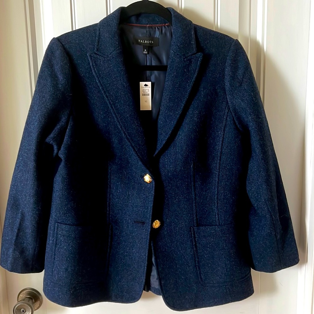 Talbots blazer, size 10, NWOT